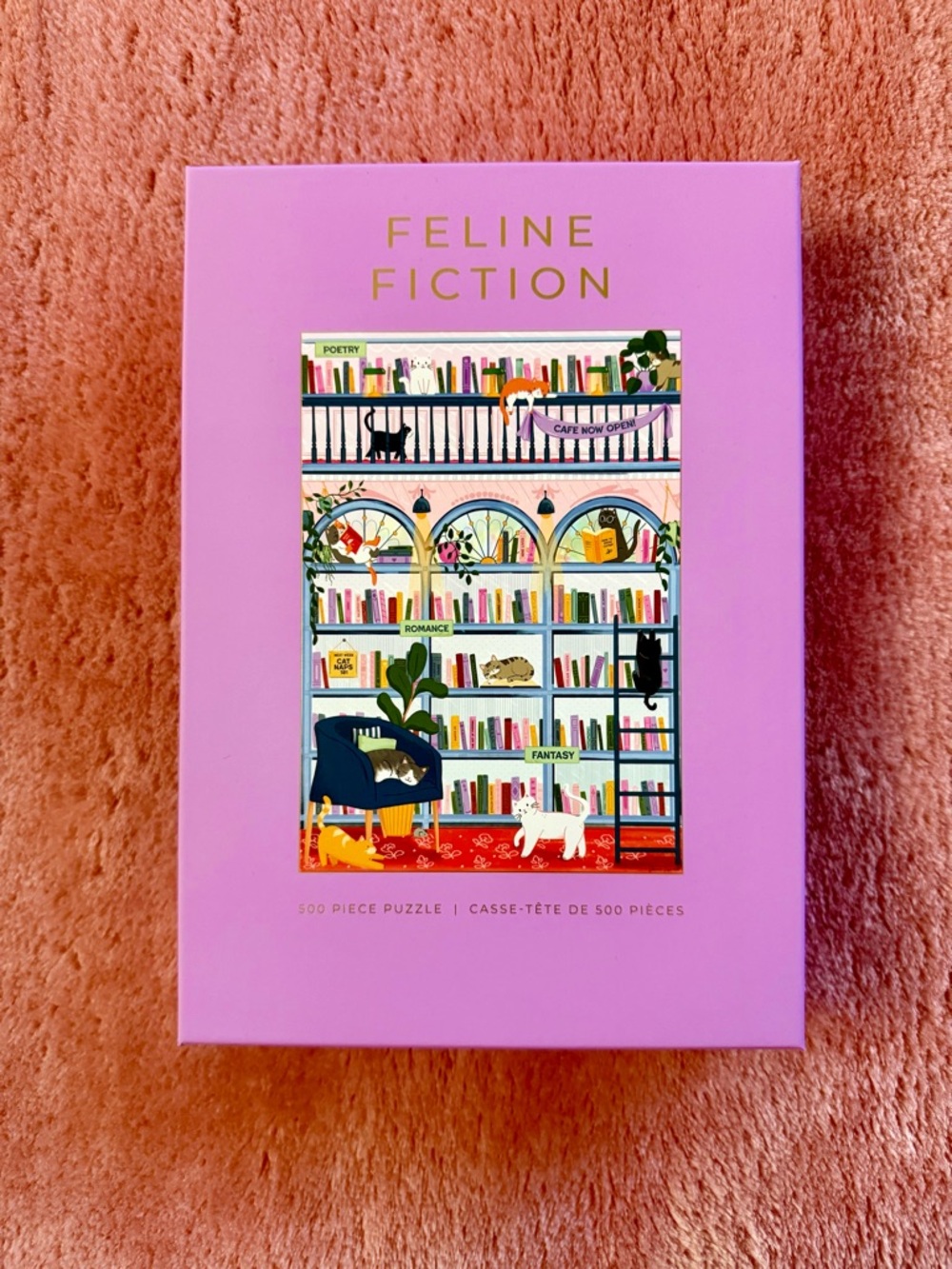 Hobbry Feline Fiction 500-Piece Puzzle